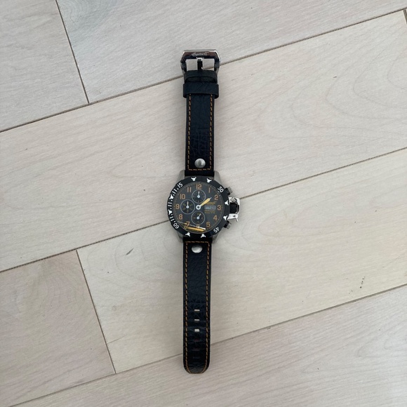 Ingersoll Automatic Men's watch - Bison No. 12 black/orange IN2803-JK - Picture 4 of 10